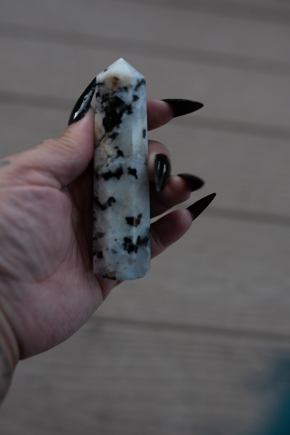 8 Point Rainbow Moonstone