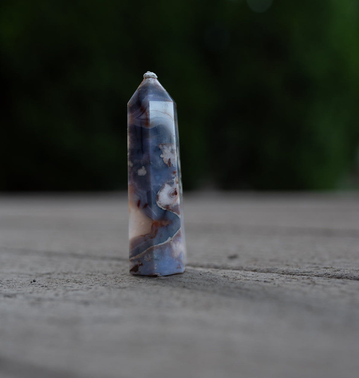 Blue Flower Agate B