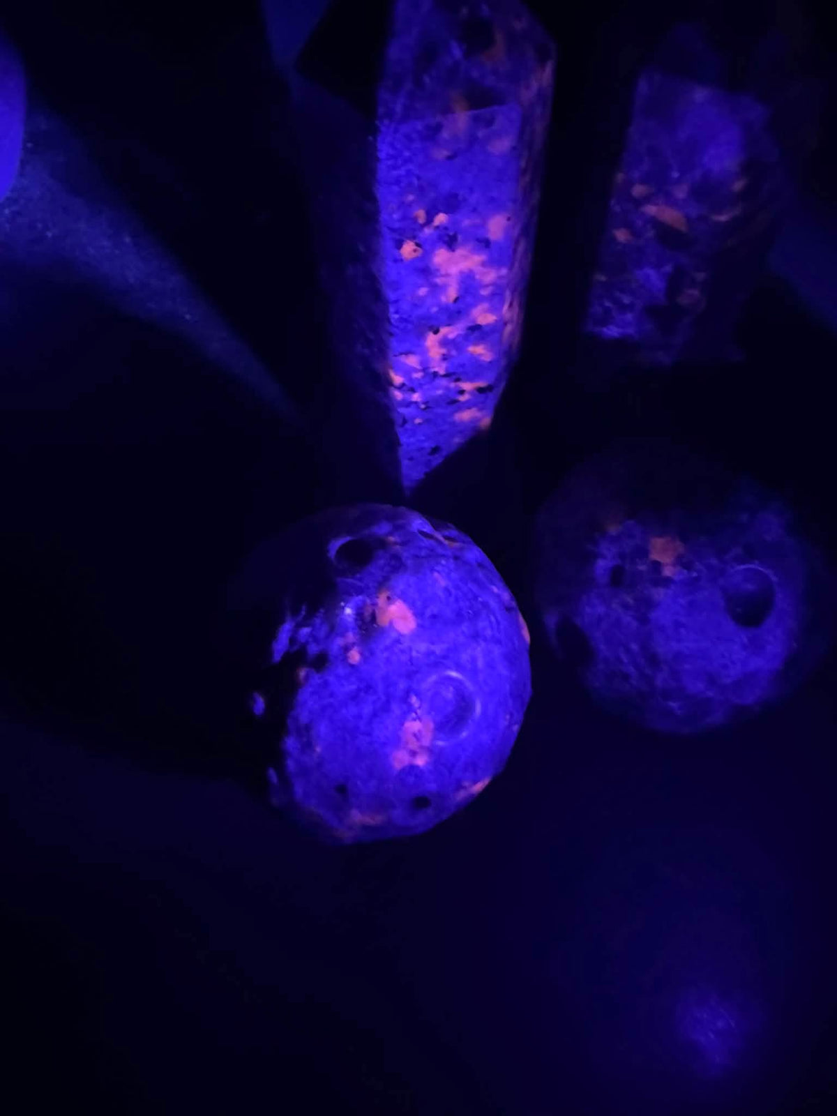 Yooperlite Moon Carvings