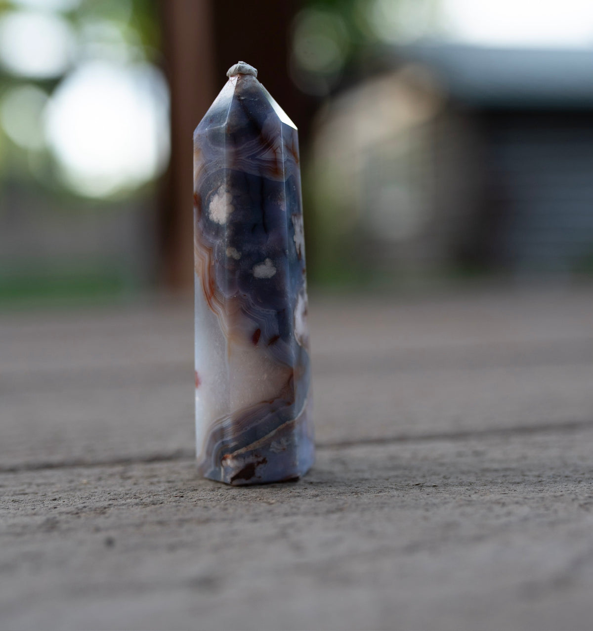 Blue Flower Agate B